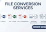 convert PDF to word, excel, or editable text accurately